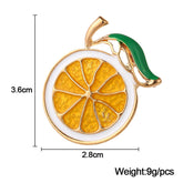 Lemon Fruit Brooch